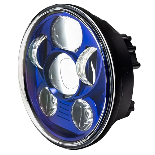 Eagle Lights Indian Scout Blue Headlight Kit - Fits 2014 to Current Scout 60, Scout and Bobber - Image 4