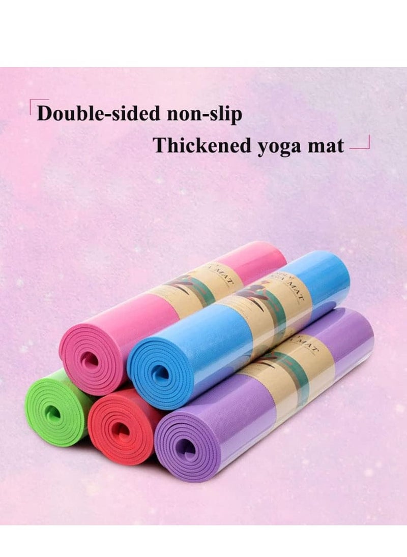 Spall Yoga Mats Anti-slip Sport Fitness Mat Blanket For Exercise Yoga And Pilates Gymnastics Mat Fitness Equipment 6mm  - Image 3