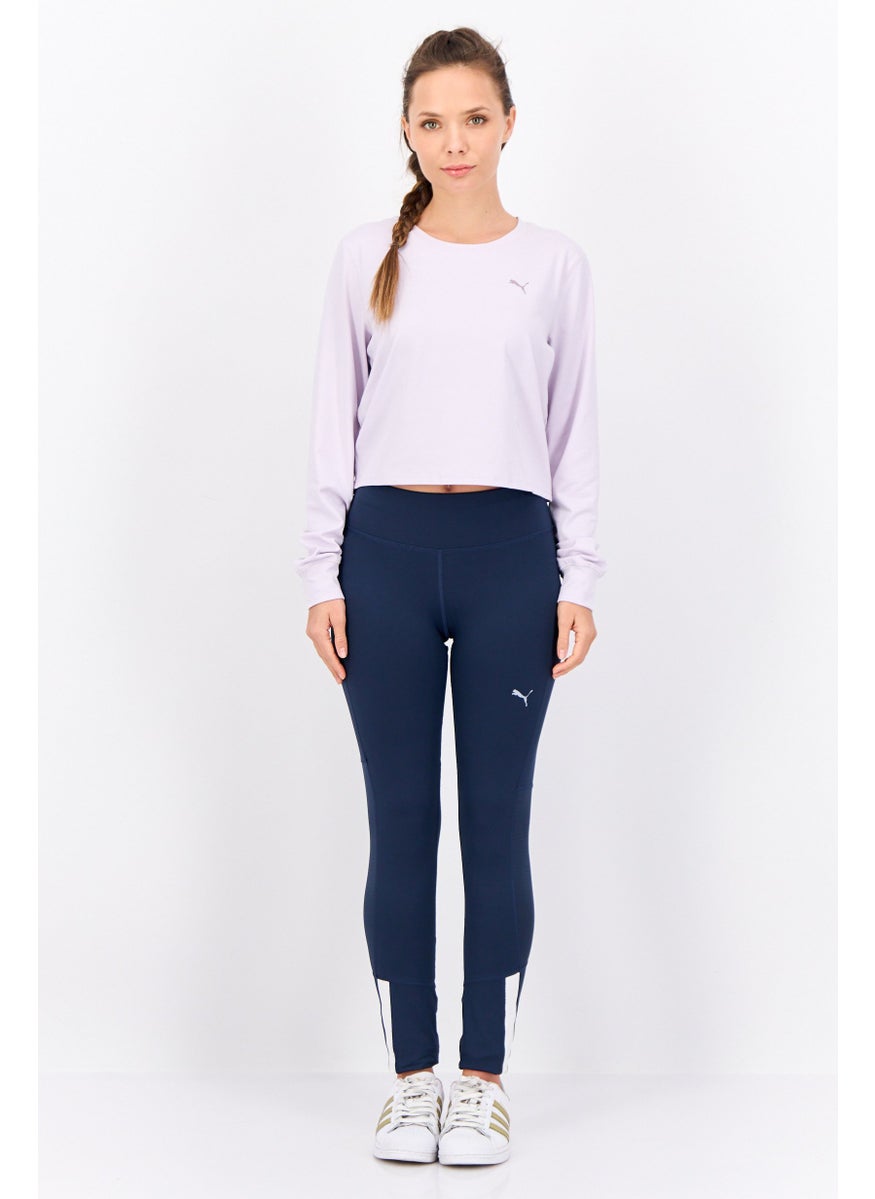 PUMA Women Sportswear Fit Outdoor Sweatshirts, Lilac  - Image 3