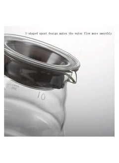 Cafe V60 Range Server Glass White 600ml  - Image 3