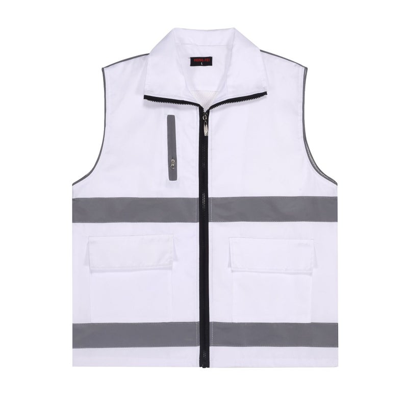 Volunteer Vest Printing Logo Work Clothes Party Member Red Vest Volunteer Advertising Printing Reflective Single Waist Double Waist Order - Image 1