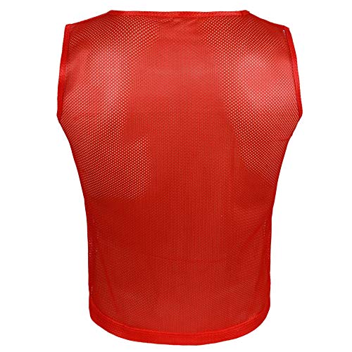 Athllete Unisex Soccer Pinnies - Mesh Practice Vests, 24 Pack, Adult Scrimmage Vest - Image 4