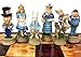 HPL Alice in Wonderland Fantasy Chess Men Set WHigh Gloss Cherry and Burlwood Color Storage Board - Image 4