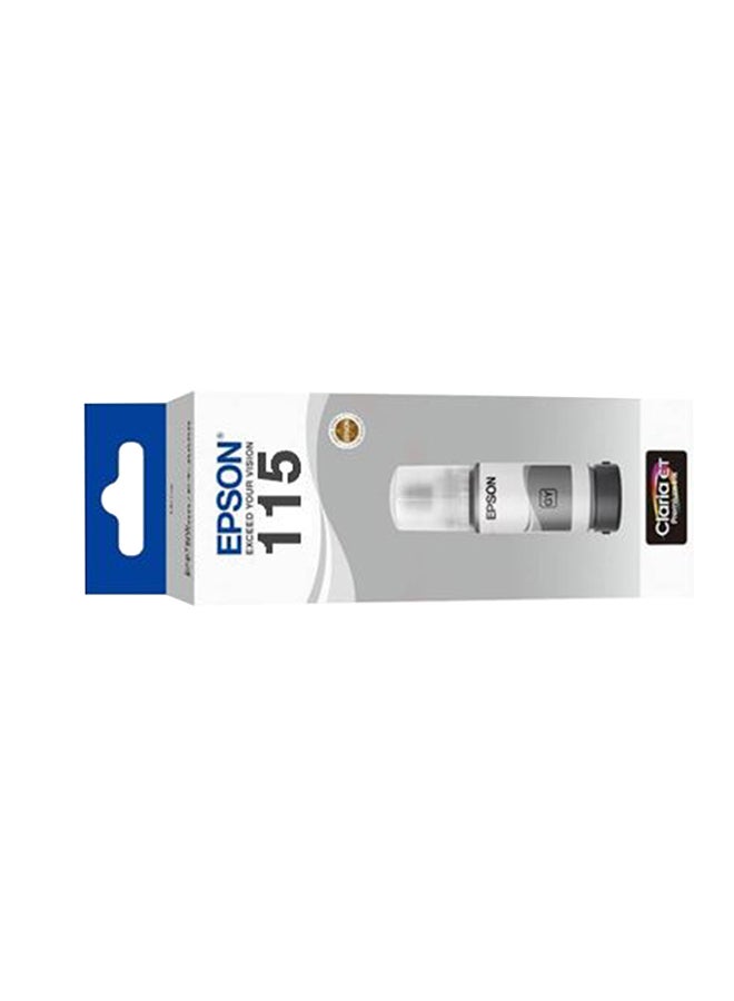 EPSON 115 EcoTank Pigment Ink Bottle - Grey - Image 5