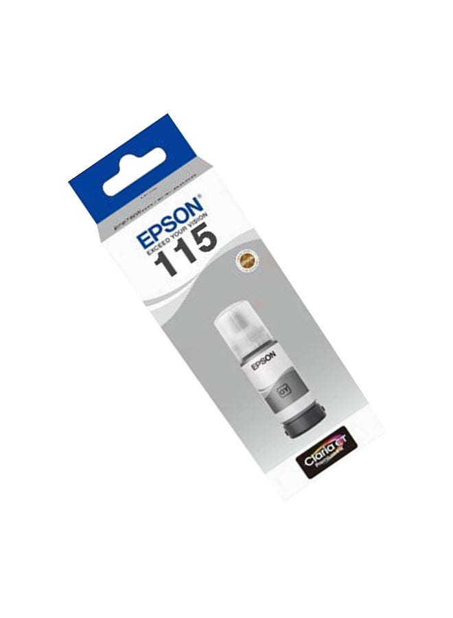 EPSON 115 EcoTank Pigment Ink Bottle - Grey - Image 3