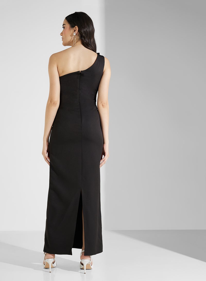 Namshi x One-Shoulder Evening Dress - Image 2