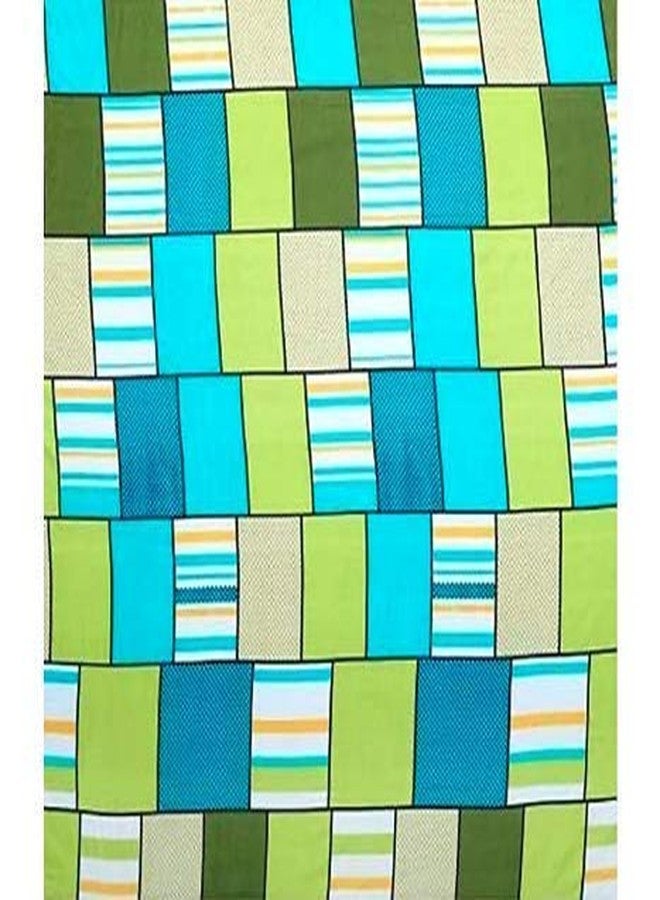 MORADO® 3D Printed Glace Cotton 144 TC Double Bedsheet with 2 Pillow Covers, (90X90 Inches, Green) - Image 3