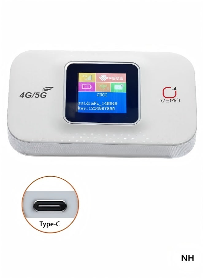 NH Pocket 4G WiFi Router 300Mbps Plug and Play Mobile Hotspot Wireless Network Portable SIM Card Router for Home Business Pocket WiFi - Image 1