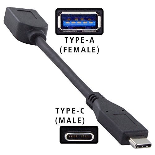Apricorn Adapter-USB A-C USB 3.0 A to C Adapter Black - Image 2