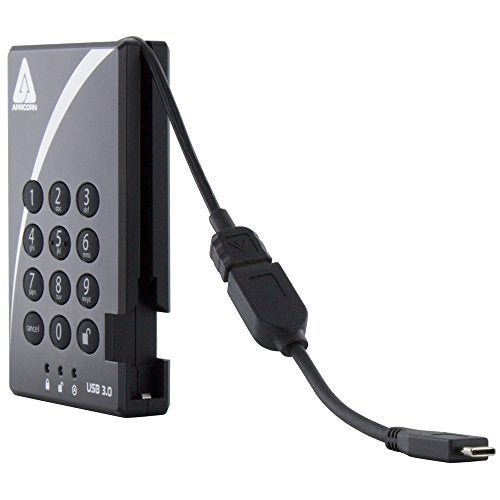 Apricorn Adapter-USB A-C USB 3.0 A to C Adapter Black - Image 4
