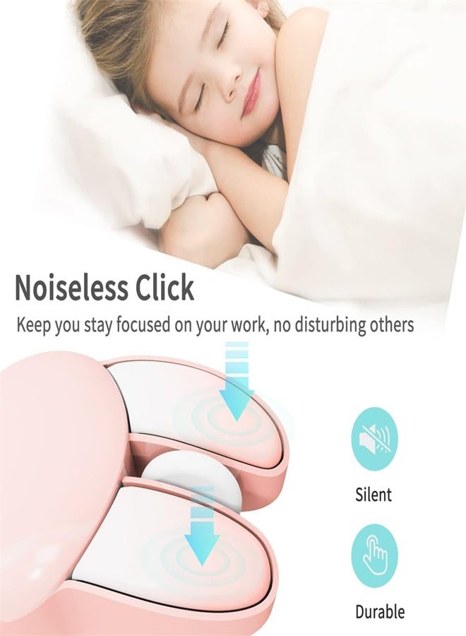 General Wireless Silent Mouse Cute Rabbit Designs 2.4G Slim Cordless Mice Opatical Mouse Wireless for Chromebook PC Laptop Notebook for Women Girl  - Image 5