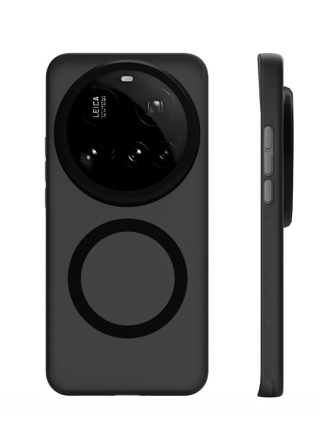 general Frosted Case Compatible with Xiaomi 15 Ultra, Shock and Drop Resistant Cover with Magnetic Suction and Four Corner Built-in Airbags Cover for Xiaomi 15 Ultra - Image 1