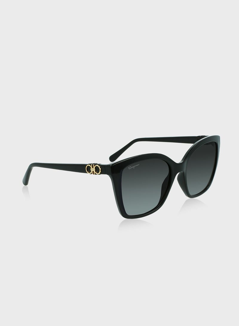 FERRAGAMO Rectangle Sunglasses - Image 2