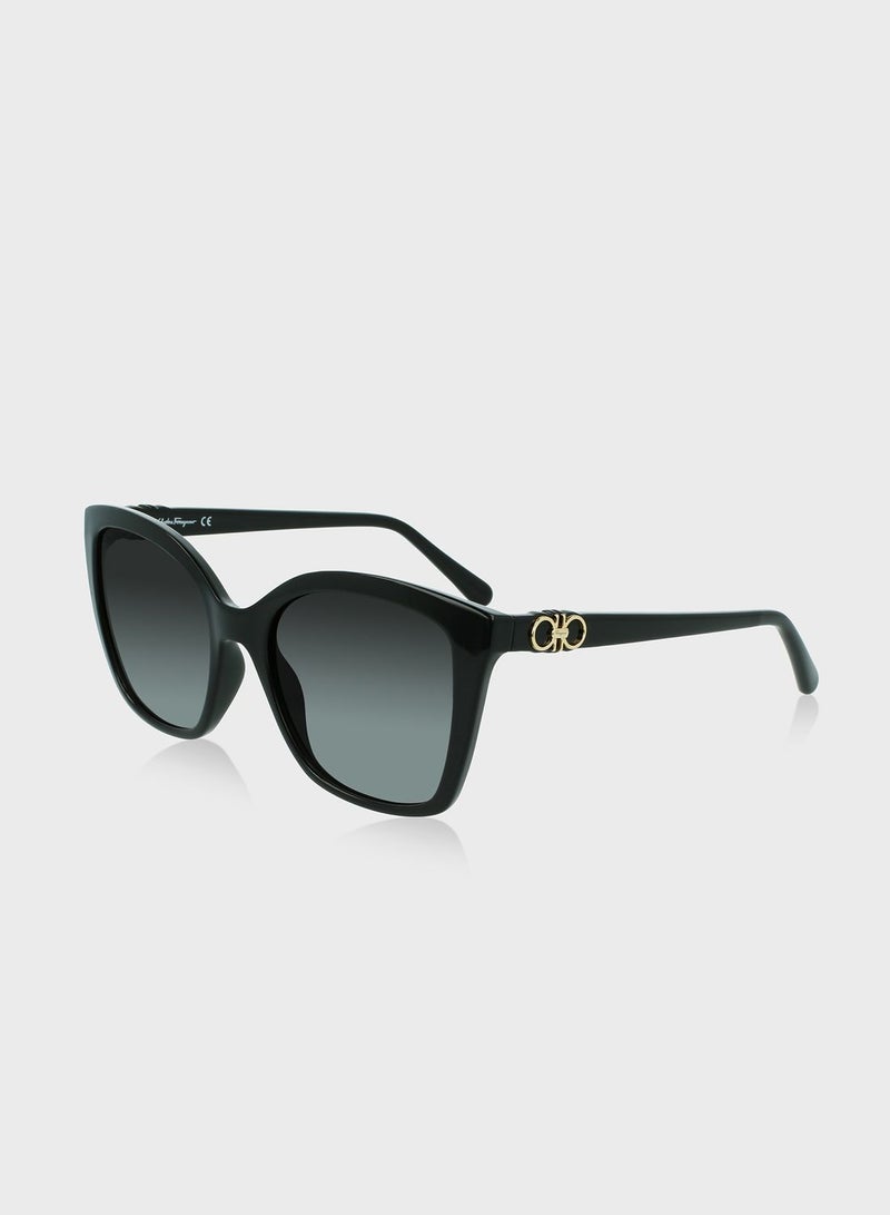 FERRAGAMO Rectangle Sunglasses - Image 3