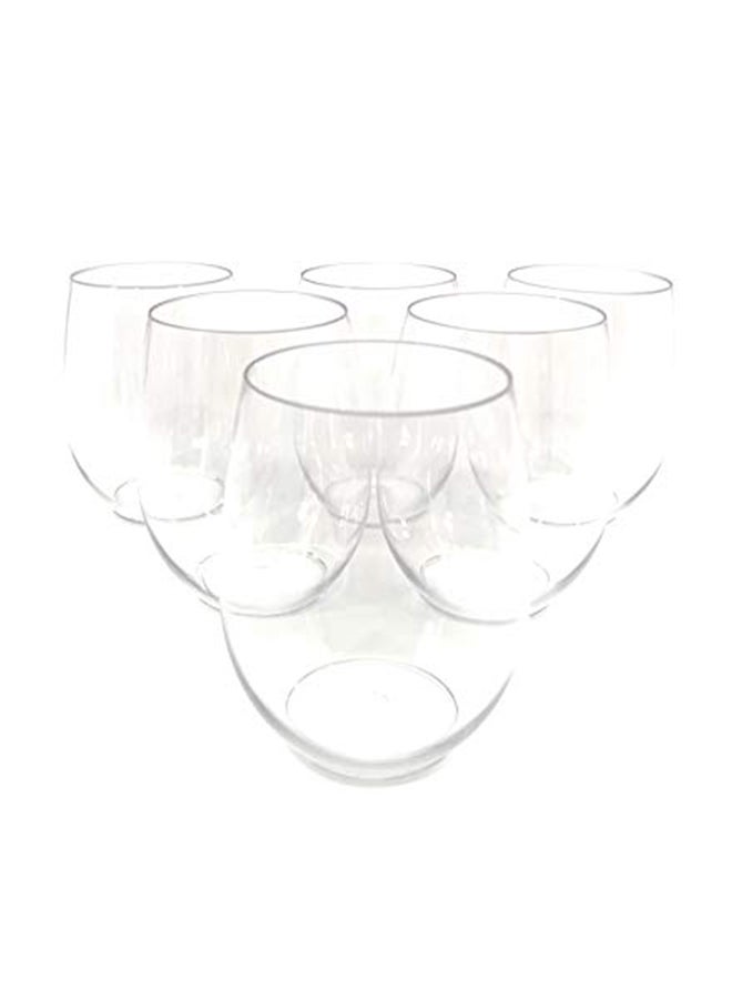 أوجامي مجموعة كؤوس للمشروبات بتصميم من دون ساق ومكونة من 48 قطعة - Image 1
