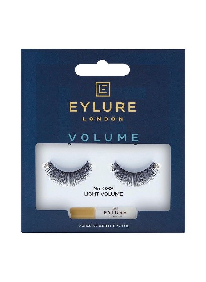 EYLURE London False Eyelashes Volume No. 083 Light Volume (False Eyelashes With Glue)  - Image 1