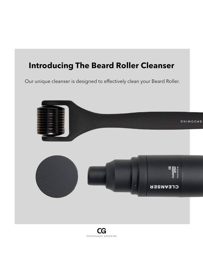 Beard Roller Cleanser Beard Derma Roller Sanitizer Derma Roller Cleaner Cleanser For Beard Growth Roller