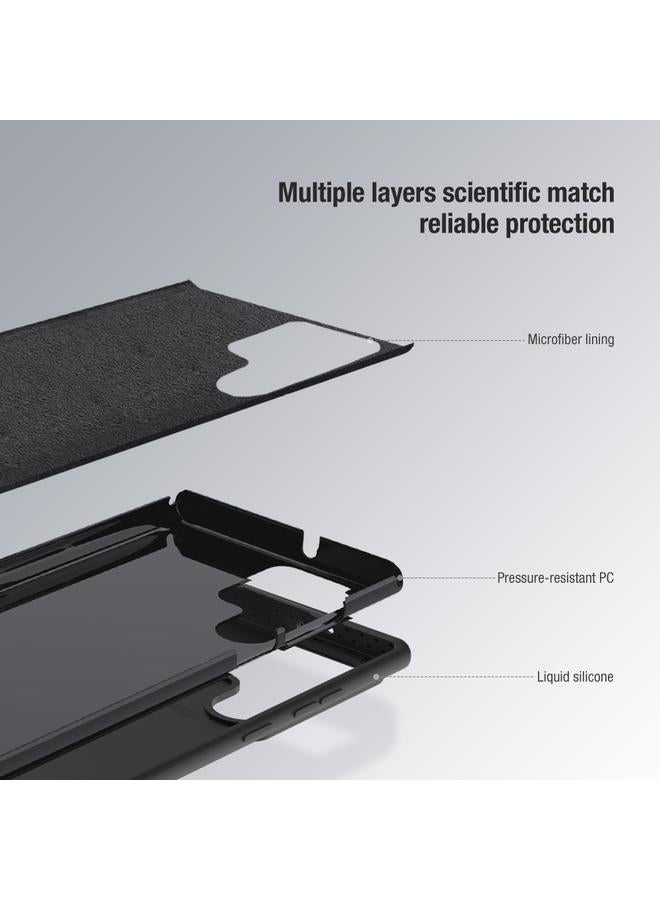 Nillkin Case For Samsung Galaxy S23 Ultra 5G CamShield Liquid Silicone + PC Phone Case - Image 4