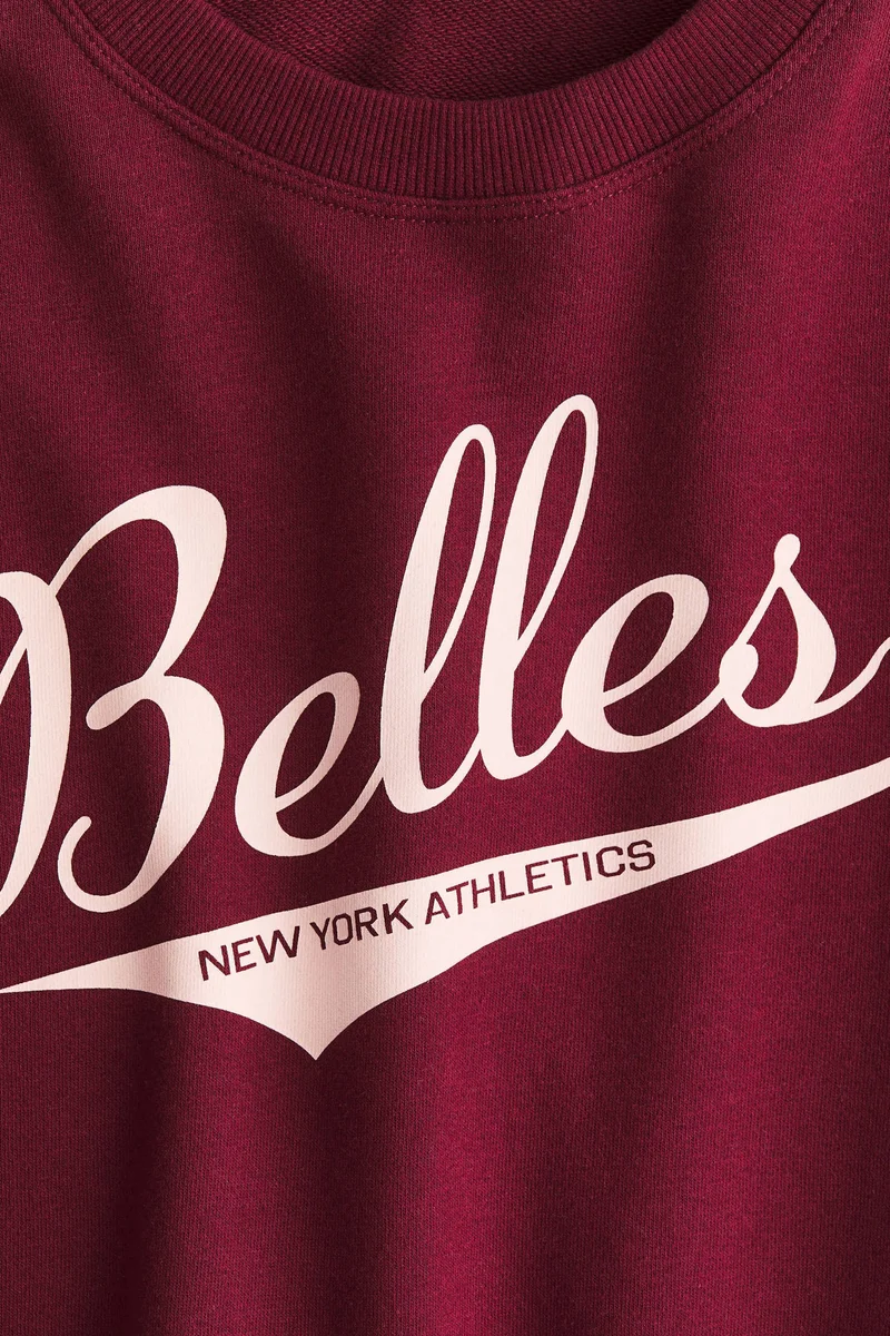 اتش اند ام بلوزة بطبعة مميزة