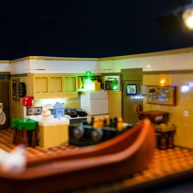 BRIKSMAX Led Lighting Kit for The Friends Apartments - Compatible with Lego 10292 Building Blocks Model- Not Include The Lego Set - Image 5