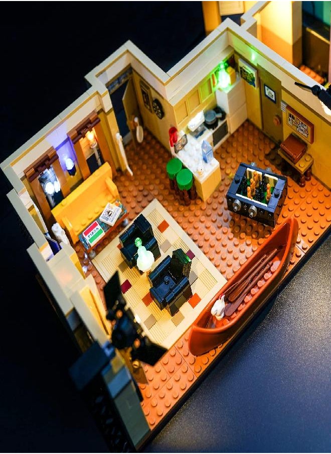 BRIKSMAX BRIKSMAX Led Lighting Kit for The Friends Apartments - Compatible with Lego 10292 Building Blocks Model- Not Include The Lego Set  - Image 2
