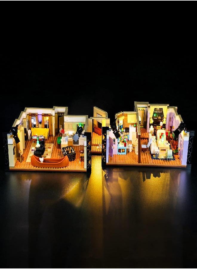 BRIKSMAX BRIKSMAX Led Lighting Kit for The Friends Apartments - Compatible with Lego 10292 Building Blocks Model- Not Include The Lego Set  - Image 3