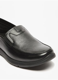 DUCHINI Men's Textured Slip-On Moccasins  - Image 5
