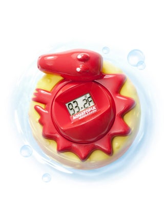 Aquatopia Baby Bath Thermometer Floating Toy with Digital Audible Alarm, Baby Water Thermometer for Bath Temp, Cute Baby Bath Essentials, Beeps When Too Hot or Too Cold, Charlie Crocodile, Red - pzsku/ZD83B35B68C0E6CD14CB0Z/45/_/1737031286/255fc2fa-9c96-4ccc-a929-65c294253540