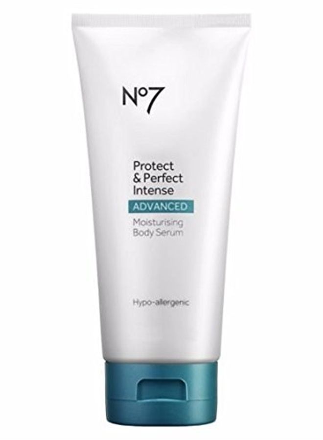 Boots NEW ! Boots No7 Protect & Perfect Intense ADVANCED Moisturising Body Serum Hypo-allergenic 200 ml 200ml 6.7 oz 6.7oz