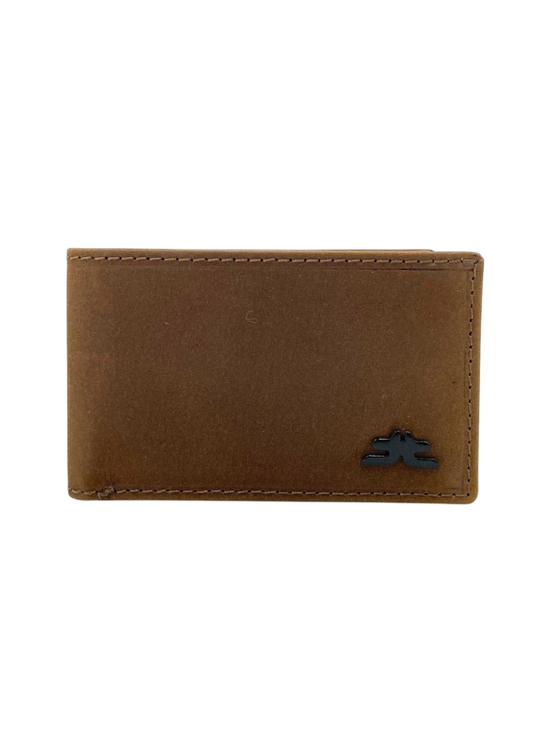 LAVERI LEATHER Slim Card Case & Cash Wallet Compact Size # 707N - Image 2