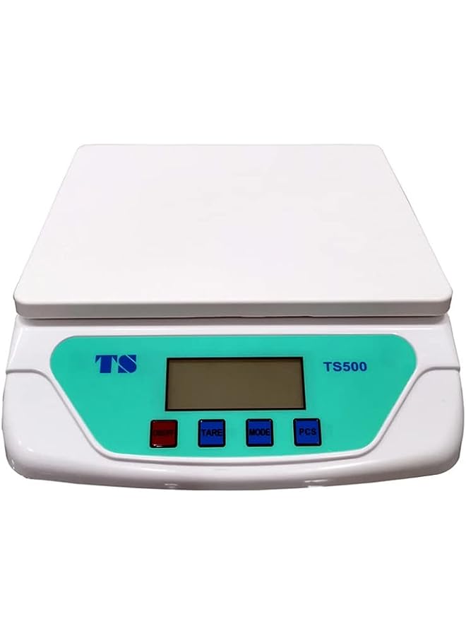 IAF Multipurpose Electronic Digital Weighing Scale Weight Machine TS-500 Kitchen Weight Measuring Machine Digital Weighing Scale for Laboratories, Research Purpose - Capacity 1 Gram To 30 KG - Image 1