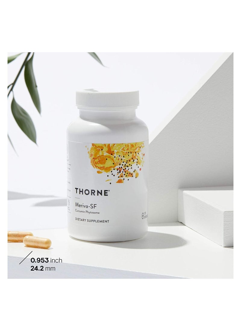 Thorne - Meriva Sf (Soy Free) - Sustained-Released Curcumin Phytosome Supplement - 120 Capsules - Image 1