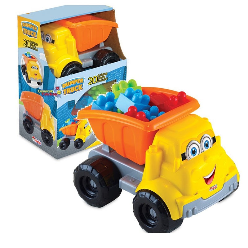 Dede - Small Dumper Truck With 20 Blocks - 03488 - Image 1