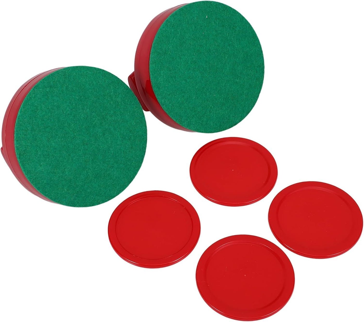 Air Hockey Pushers and Pucks Kit 1 Set Ice Hockey Paddle Game Equipment