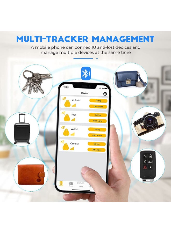 Neutral Two-way Anti-lost Wireless Key Finder Low Power Consumption 5.0 Mobile Phone Anti-theft Alarm Square Bluetooth Anti-lost Device - Image 2