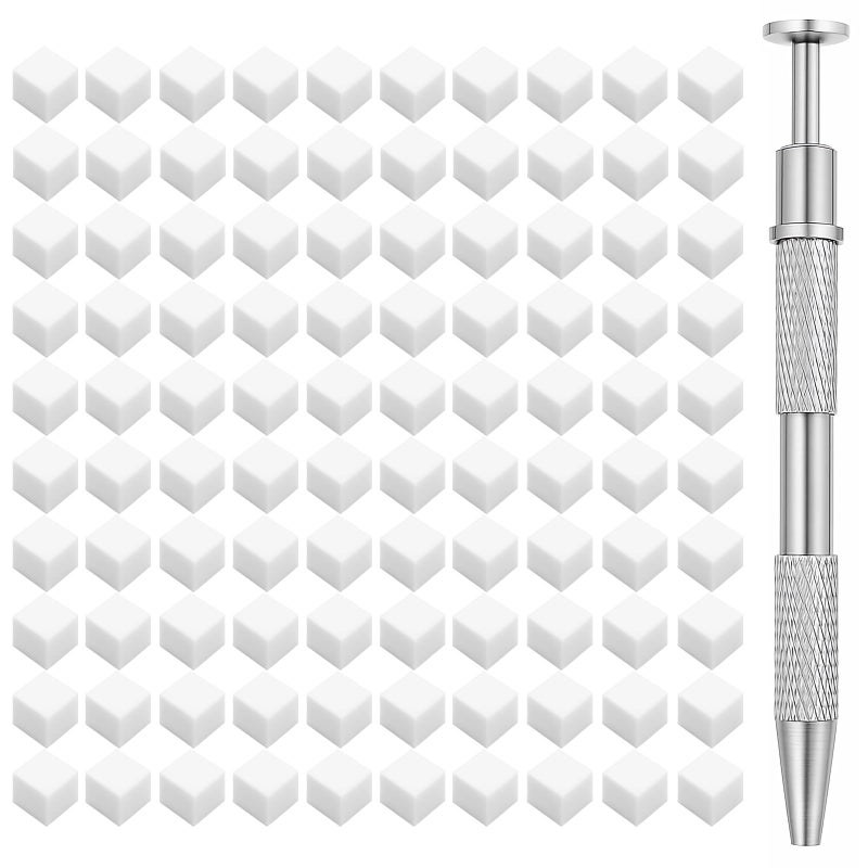HomTop 150PCS Nail Sponges for Ombre Nail Art with 1 Grab Pen â€“ Gradient Nail Art Tool Set with Storage Case â€“ DIY Nail Design Accessories for Salon & Home Use - Image 1