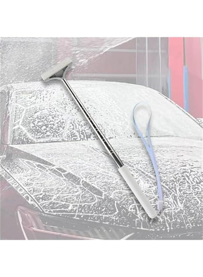 Beauenty Effortlessly Clean Your Car Side Mirror with this White Squeegee - Image 4