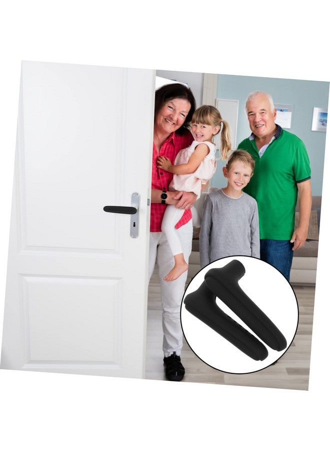 Toyvian 2pcs Door Handle Cover Silicone Door Handle Grip Door Knob Protector Door Handle Safety Cover Doorknobs Child Door Knob Door Knob Cover Gloves Baby -Collision - Image 4