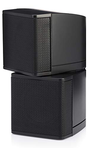 Pure Resonance Audio MC2.5B Dual 2.5” Swiveling Surround Sound Mini Cube Speaker (Pair, Black) (Without Brackets) - Image 4