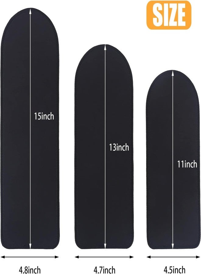 QEES Coffee Maker Mat For Countertops,Appliance Sliders for Kitchen Appliances,Small Appliance Coffee Maker Slider,Coffee Machine Mat Sliding Tray.Coffee Accessories.Black Appliance Slider mat. (Medium) - Image 2