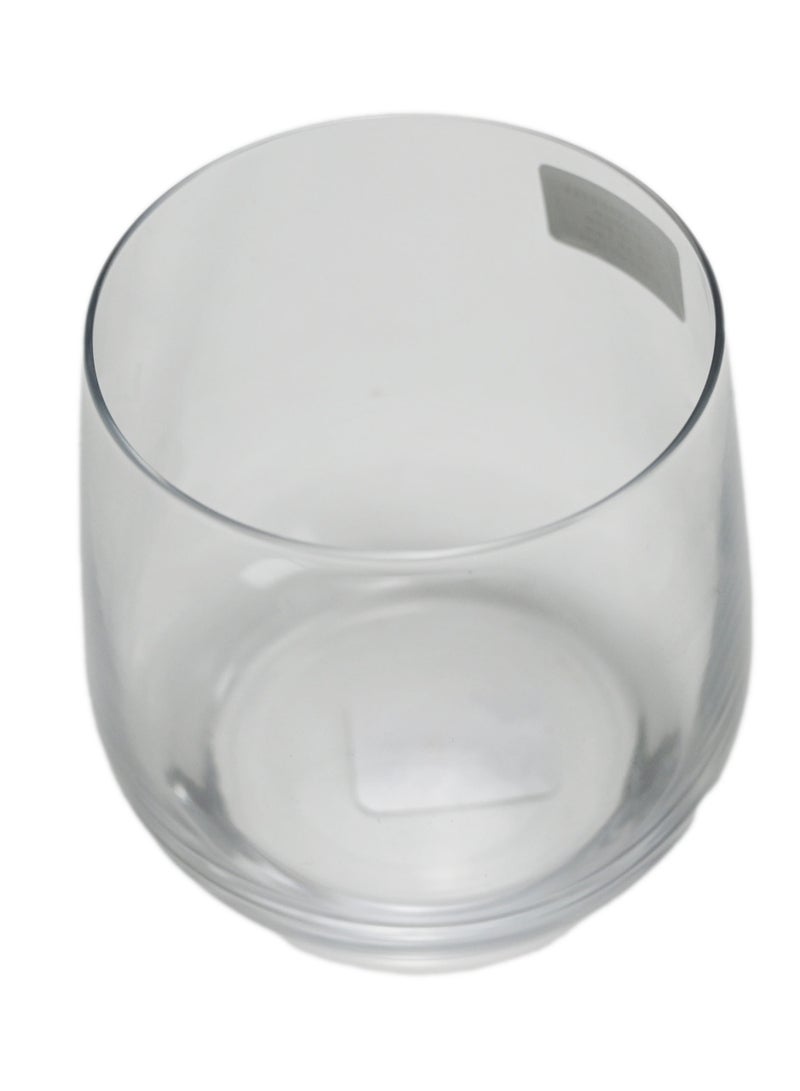 Clear Glass Drinking Cup - 359ml Capacity - Elegant Design for Hot and Cold Beverages - Durable and Versatile - Image 2