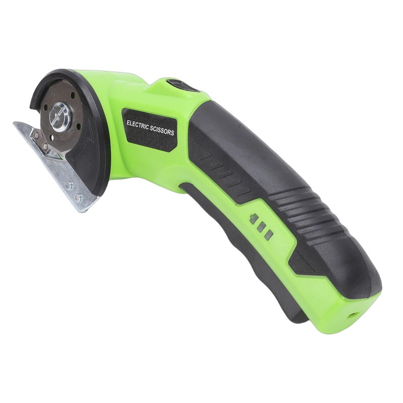 Cordless Electric Scissors 4V Rechargeable Cardboard Cutter SK5 Steel LED Light Yellow - Image 5