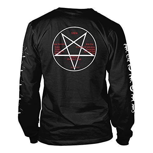 Merch2rock Bathory Men's Goat Long Sleeve T-Shirt Black Small | Officially Licensed Merchandise - Image 3