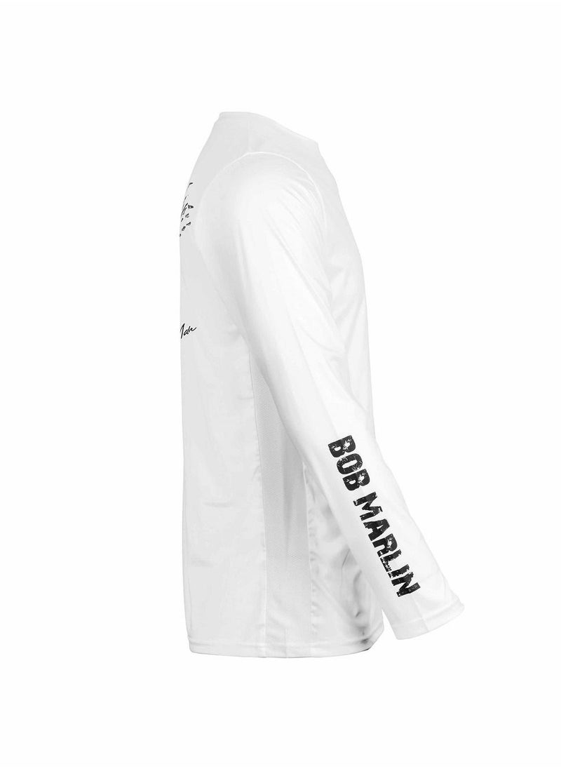 BOB MARLIN Marlin Performance Shirt Sword Rebel White-3Xl  - Image 3