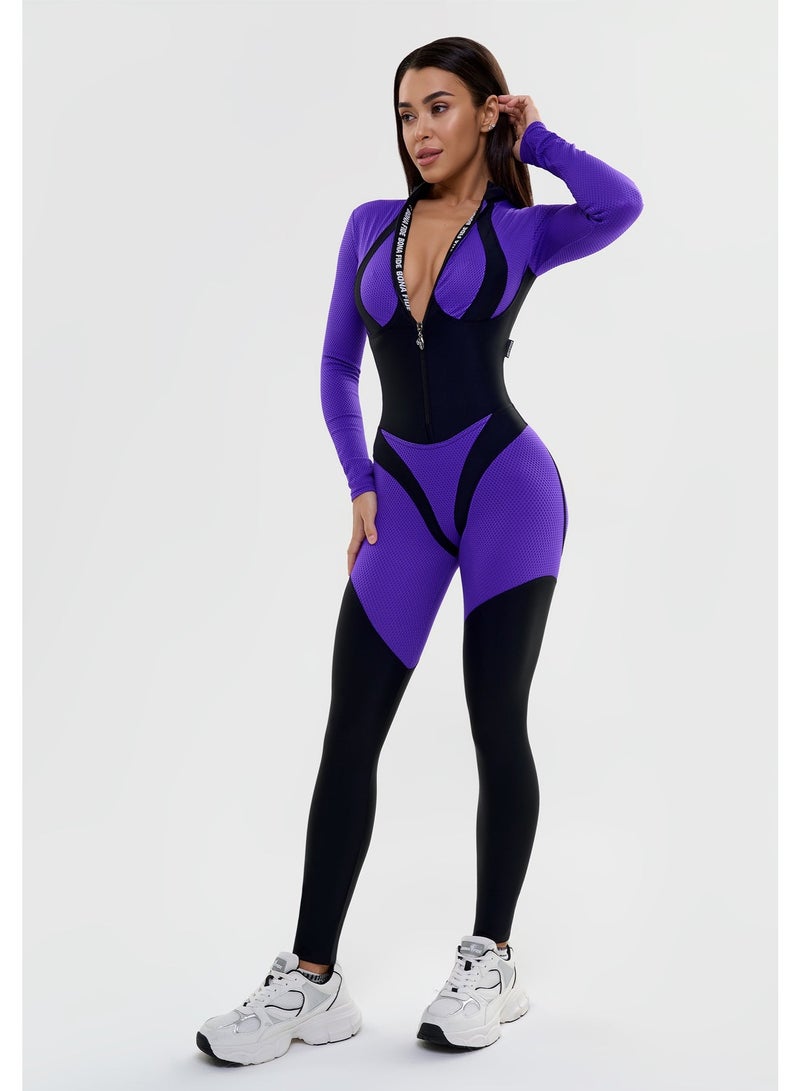 Bona Fide One Piece Workout Jumpsuits for Women - Athletic Romper Jumpsuit with Tummy Control and Lifting for Yoga, Gym - Image 3
