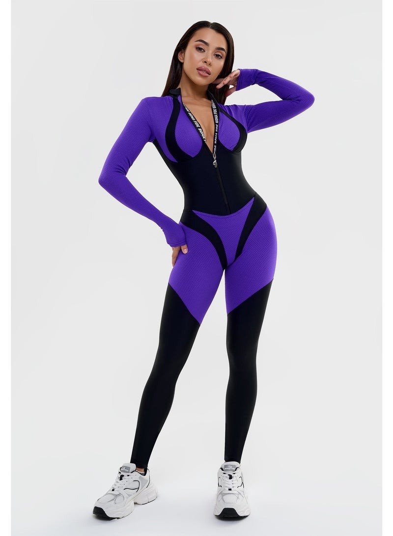 Bona Fide One Piece Workout Jumpsuits for Women - Athletic Romper Jumpsuit with Tummy Control and Lifting for Yoga, Gym - Image 2