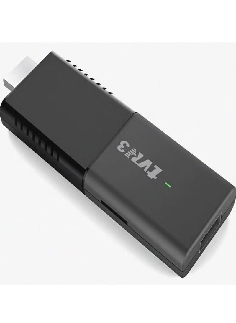 ماركة غير محددة - جهاز تحكم عن بعد TV Stick TVR3، ذاكرة وصول عشوائي 2 جيجابايت + ذاكرة تخزين داخلية 16 جيجابايت، 1080 بكسل HDR، مشغل وسائط متدفق محمول بدقة 4K، أندرويد 12.1، رباعي النواة، 4G/5G WiFi، مساعد جوجل - Image 1