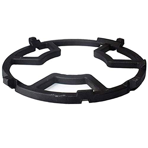 lanyinxianzi Wok Ring,Universal Non Slip Cast Iron Wok Support Ring Stove Trivets for Kitchen Wok Cooktop Range Pan Holder Stand Stove Rack Milk Pot Holder for Gas Hob - Image 1