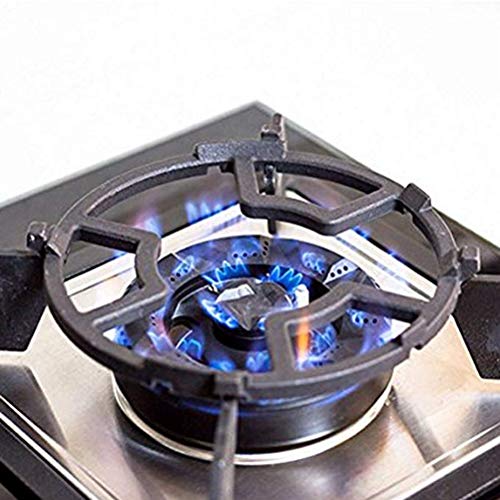 lanyinxianzi Wok Ring,Universal Non Slip Cast Iron Wok Support Ring Stove Trivets for Kitchen Wok Cooktop Range Pan Holder Stand Stove Rack Milk Pot Holder for Gas Hob - Image 4