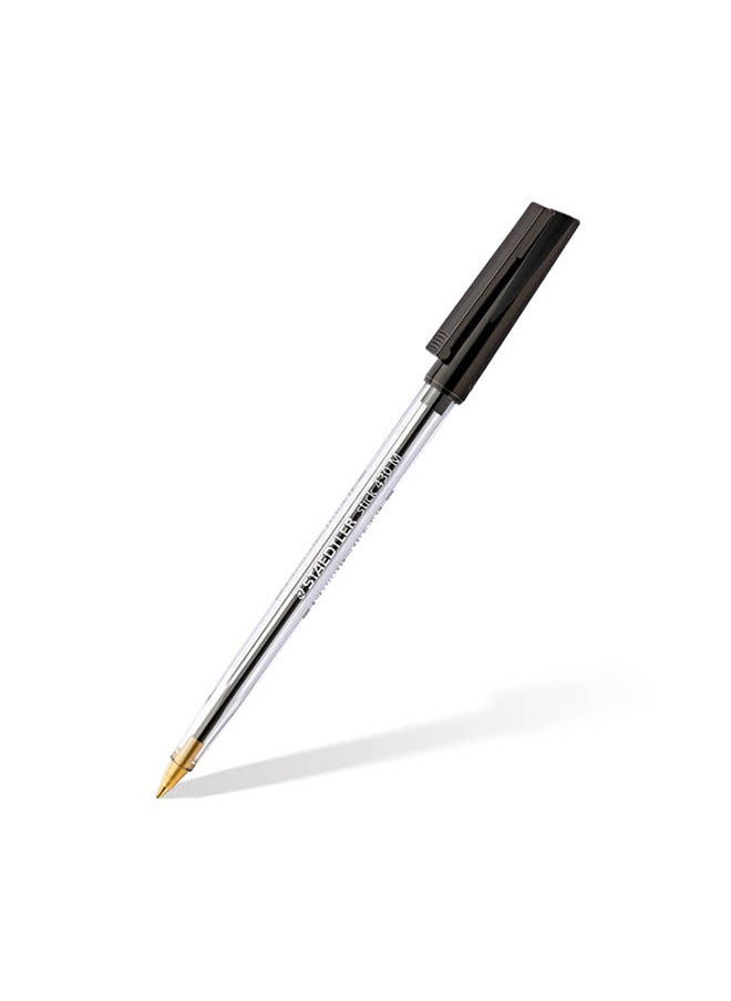STAEDTLER F Ballpoint Pen Medium -(Box Of 10) Black 